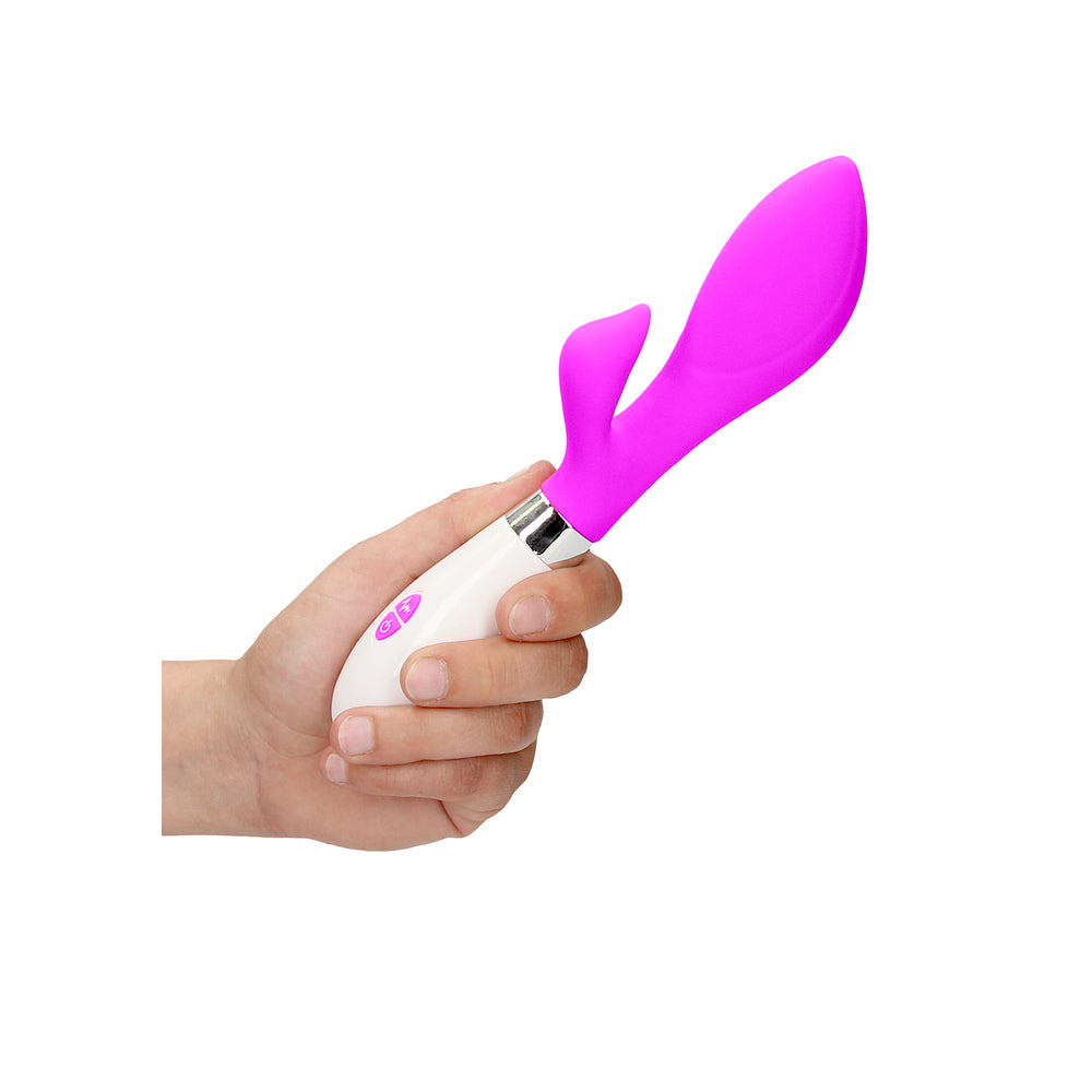 Stimulateur de clitoris ultra doux Achelois lumineux Fuchsia