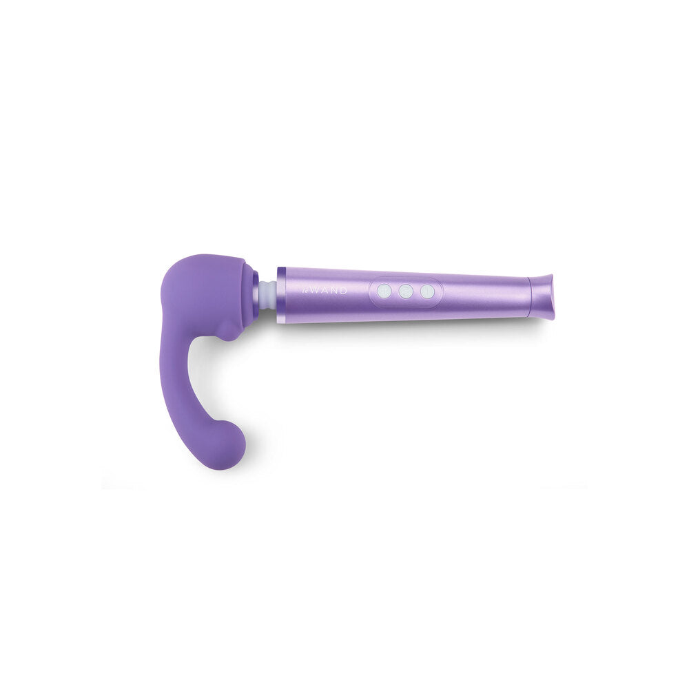 Accesorio de varita pequeña con peso de silicona Le Wand Curve