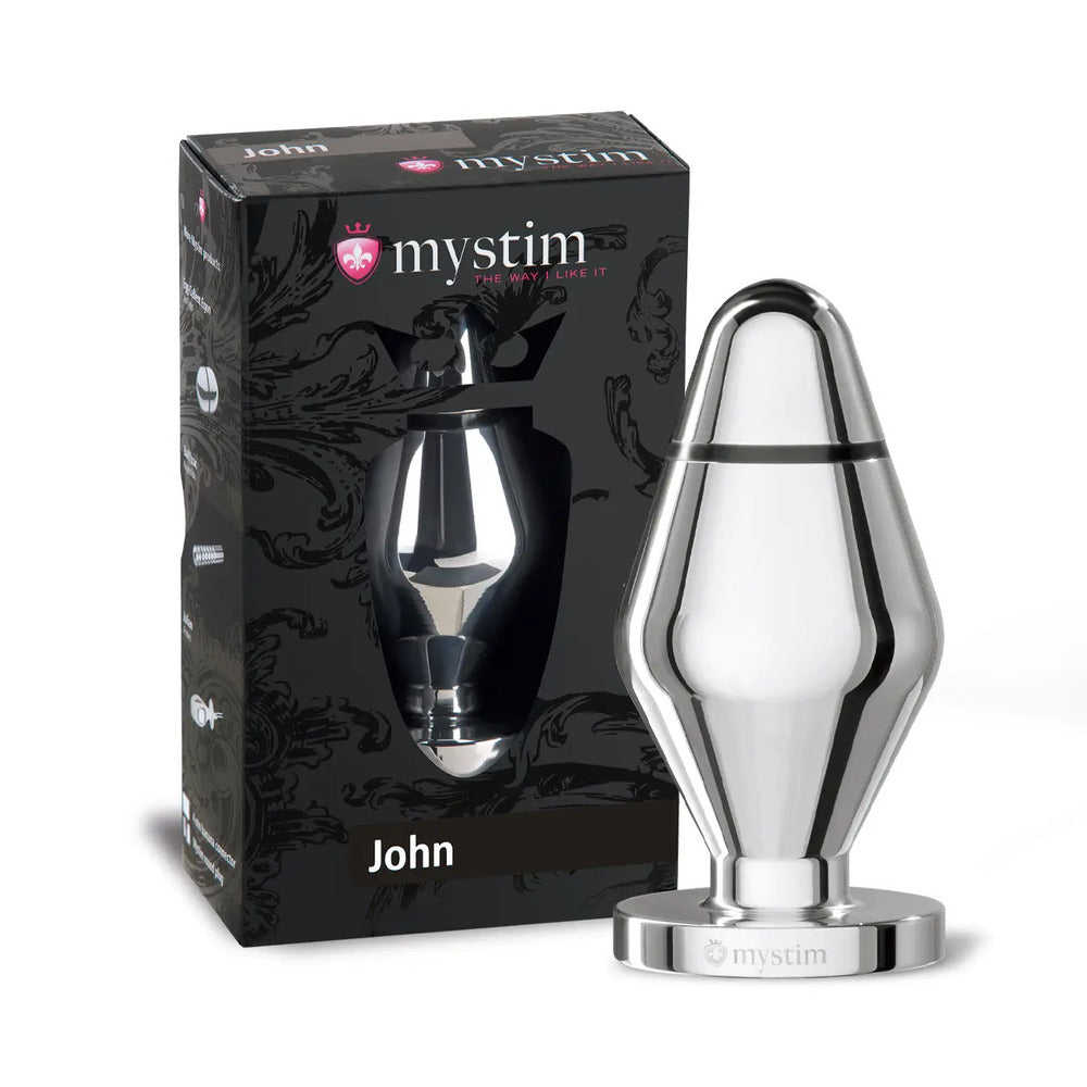 Plug anal en aluminium MyStim John