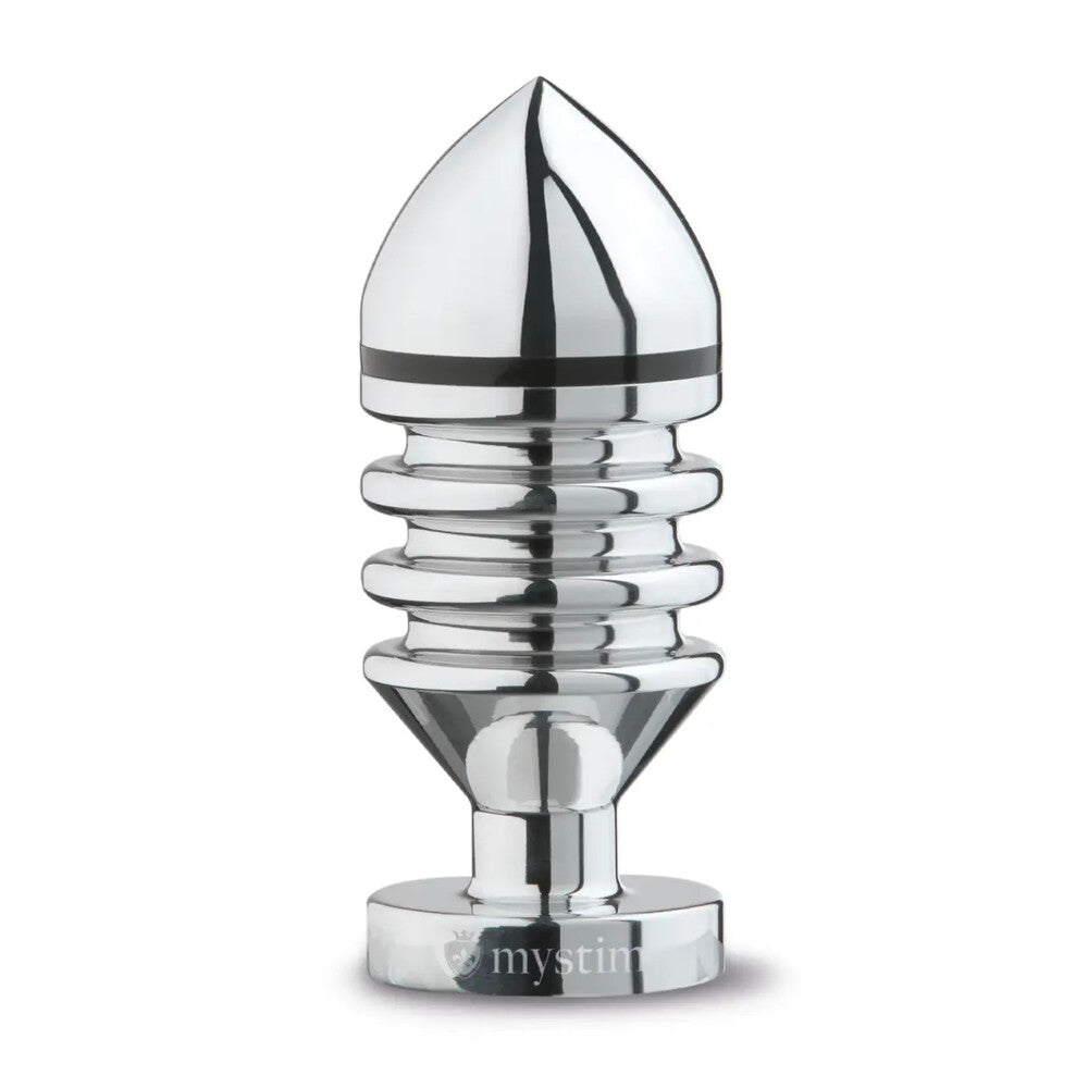 Plug anal en aluminium de grande taille Hector Helix de MyStim