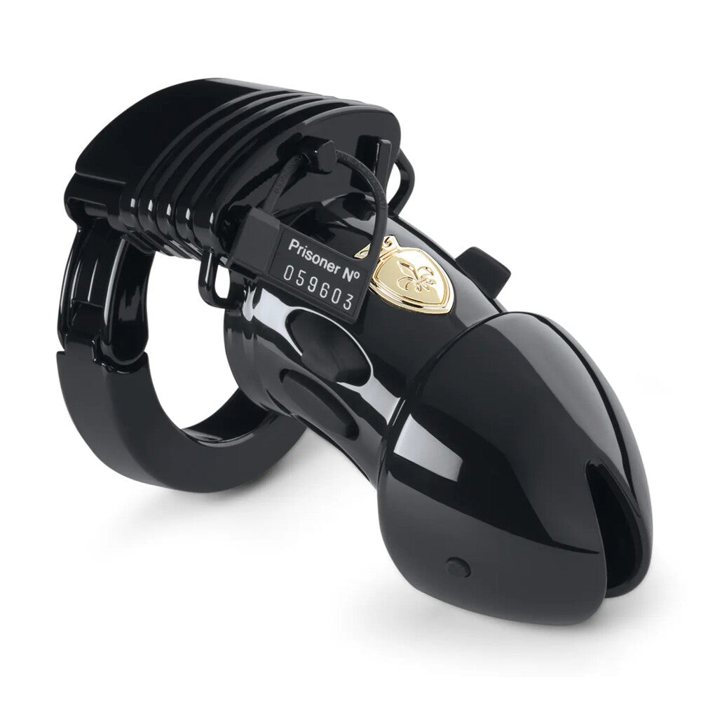 Jaula para pene MyStim Pubic Enemy No 1 Black Edition EStim