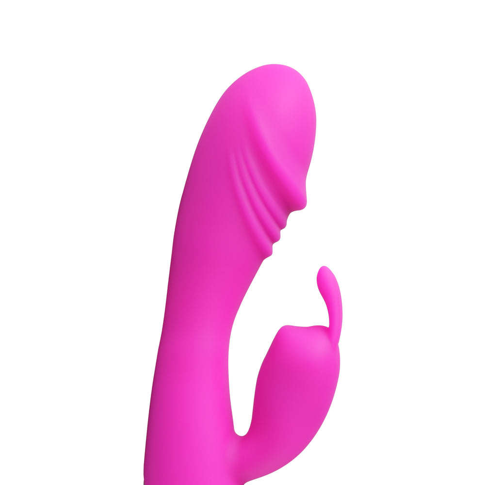 Vibrador Rabbit de 12 velocidades color morado