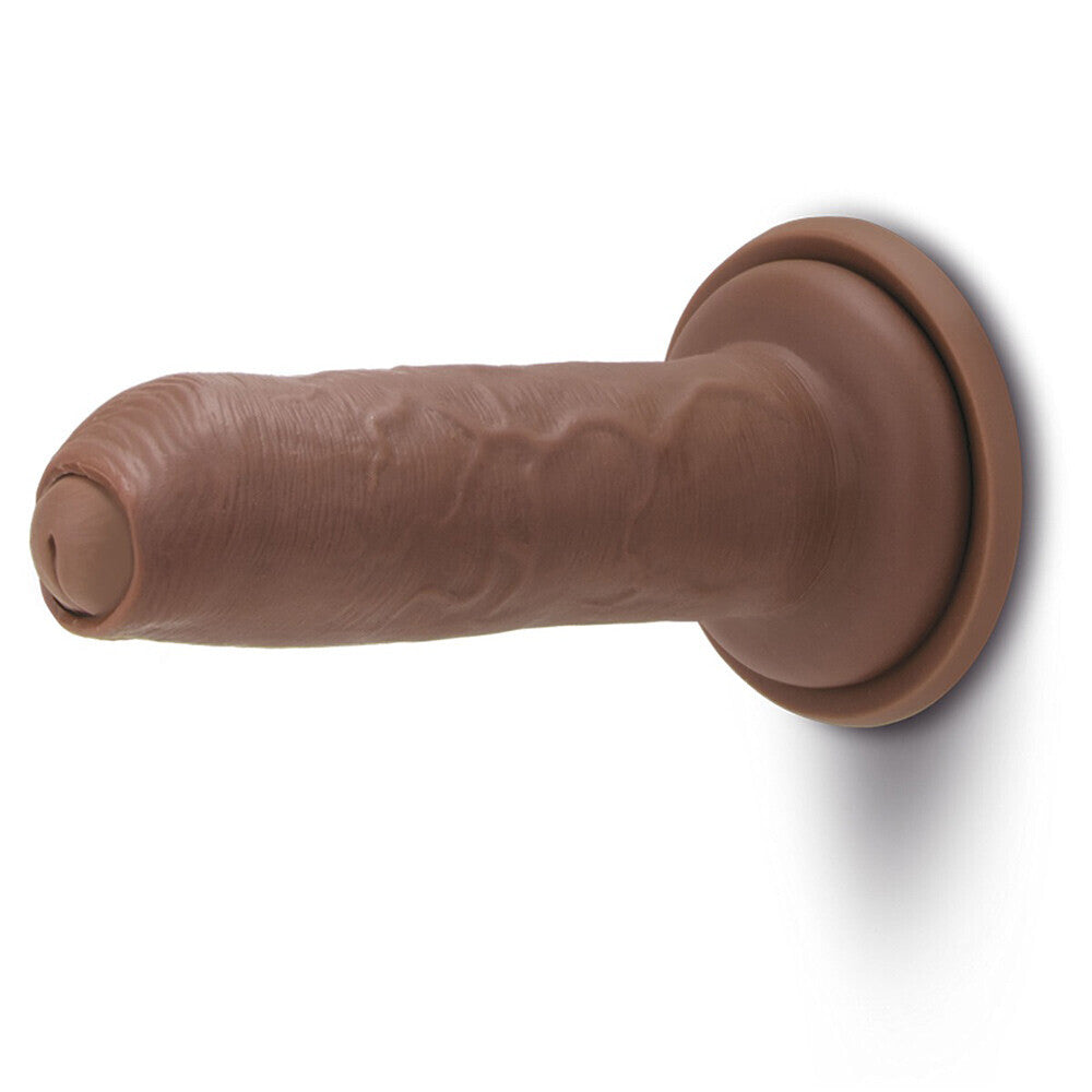 Me You Us Sin cortar Ultra Cock Dildo de 6 pulgadas Marrón carne