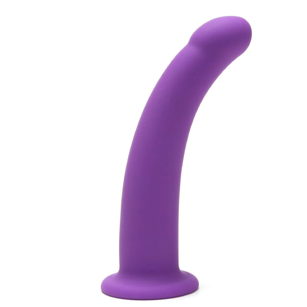 Gode ​​incurvé en silicone Me You Us de 7 pouces