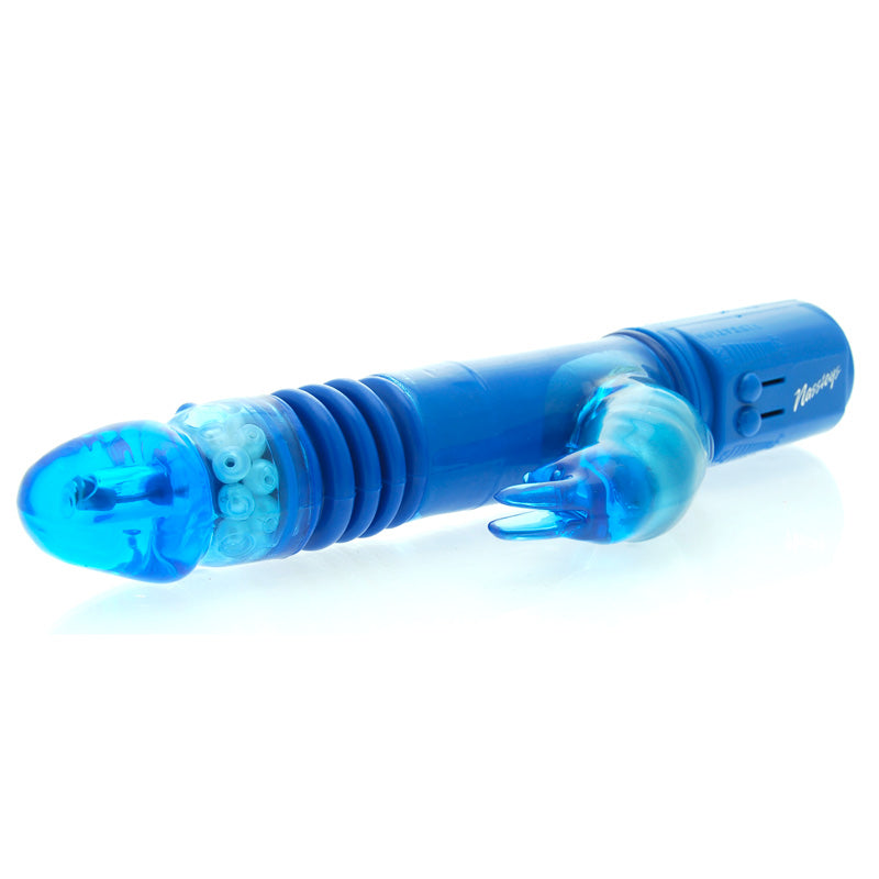 Vibrador conejo Deep Stroker azul