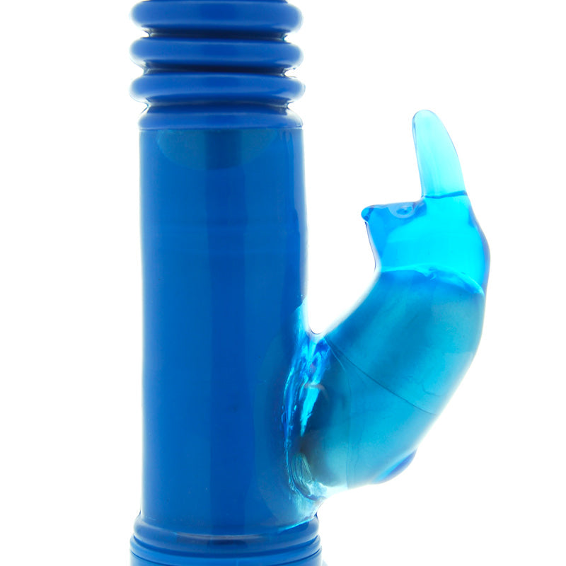 Vibromasseur Rabbit Deep Stroker Bleu