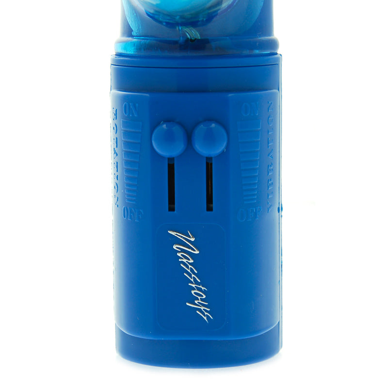 Vibromasseur Rabbit Deep Stroker Bleu