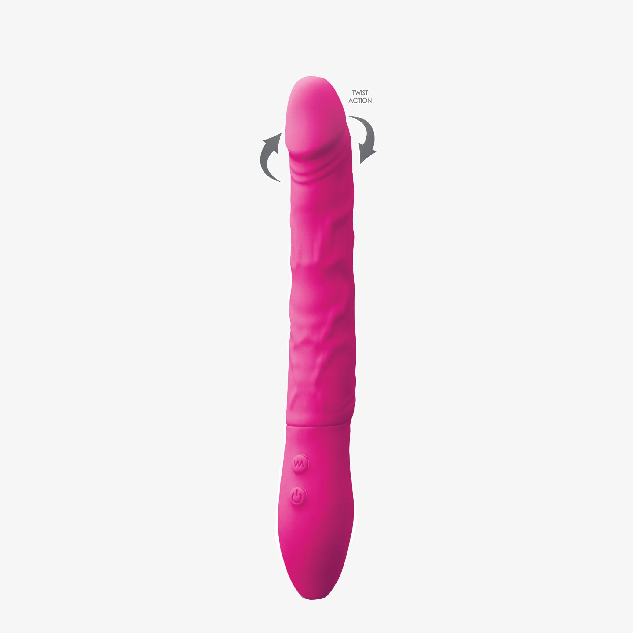 Vibrador Twister pequeño recargable Inya rosa