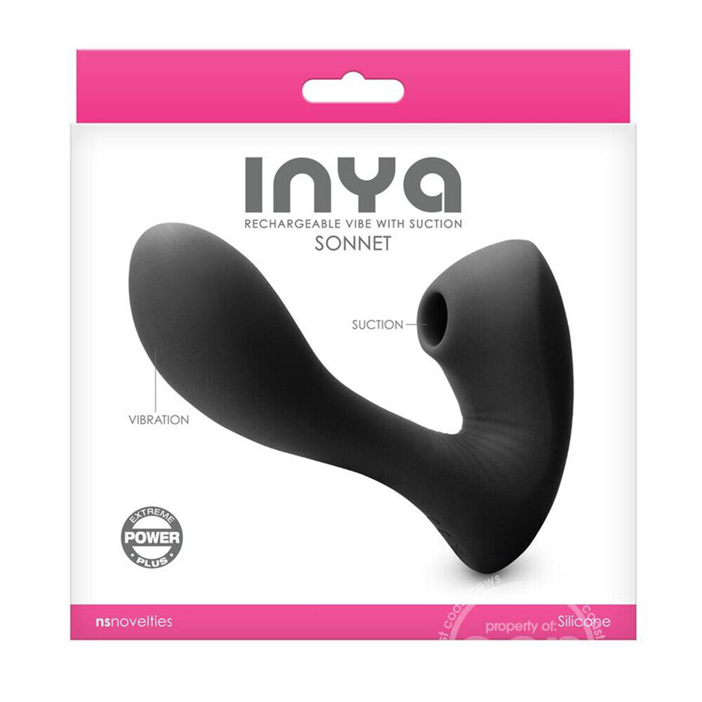 Vibrador recargable Inya Sonnet con estimulación del clítoris