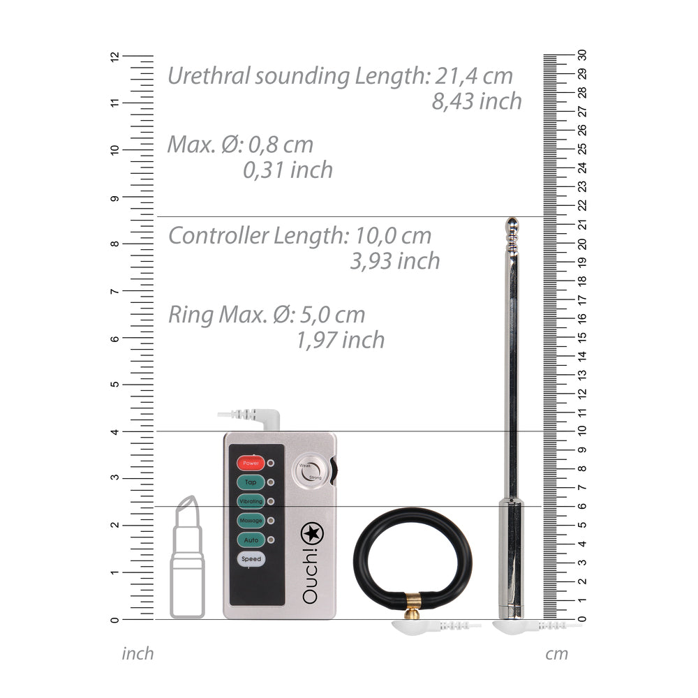 Kit de sondage urétral de stimulation électronique Ouch