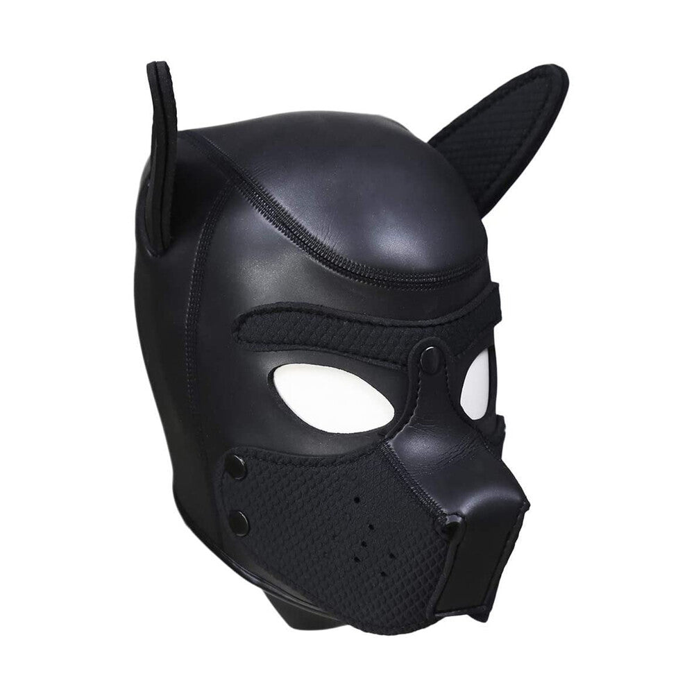 Masque en néoprène pour chiot Puppy Play