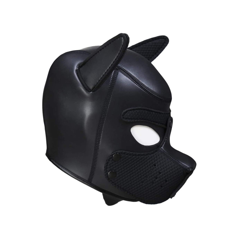 Masque en néoprène pour chiot Puppy Play