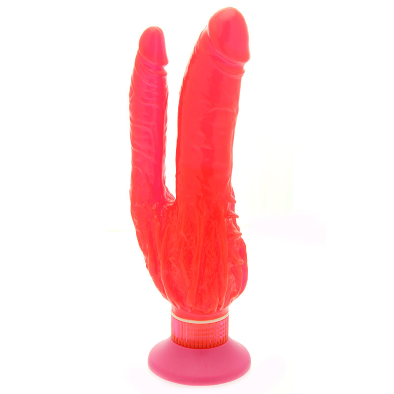 Vibrador impermeable de doble penetración Wall Bangers de 9 pulgadas