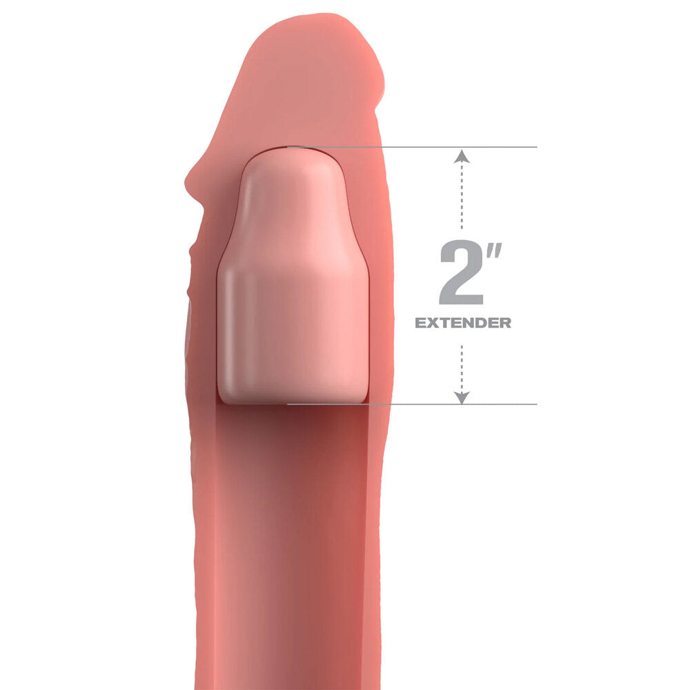 Extensor de pene de 2 pulgadas con correa XTensions Elite