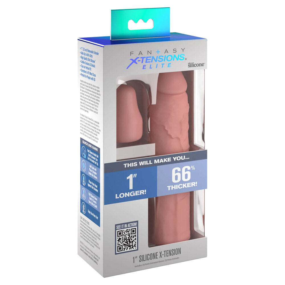 Extensor de pene de 1 pulgada XTensions Elite