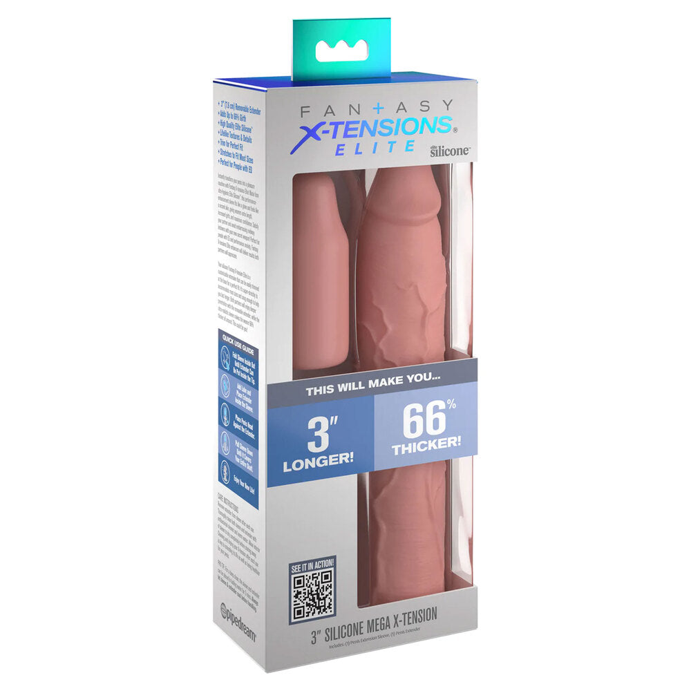 Extensor de pene de 3 pulgadas XTensions Elite