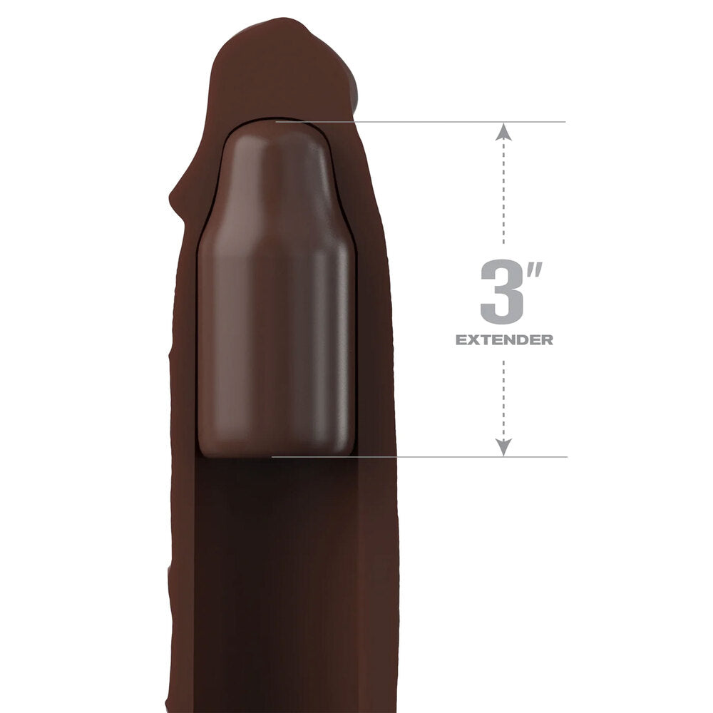 Extensor de pene XTensions Elite de 3 pulgadas con correa