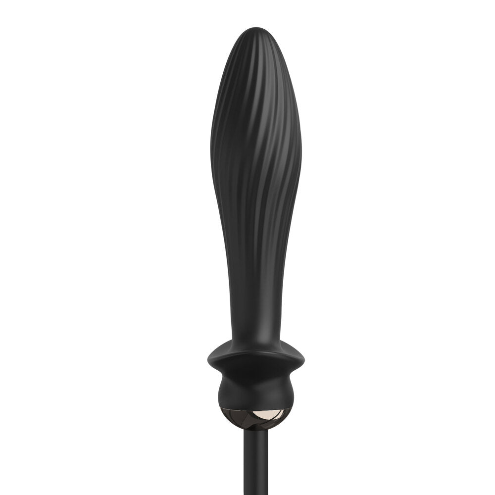 Tapón vibrador inflable Anal Fantasy Auto Throb de Pipedream