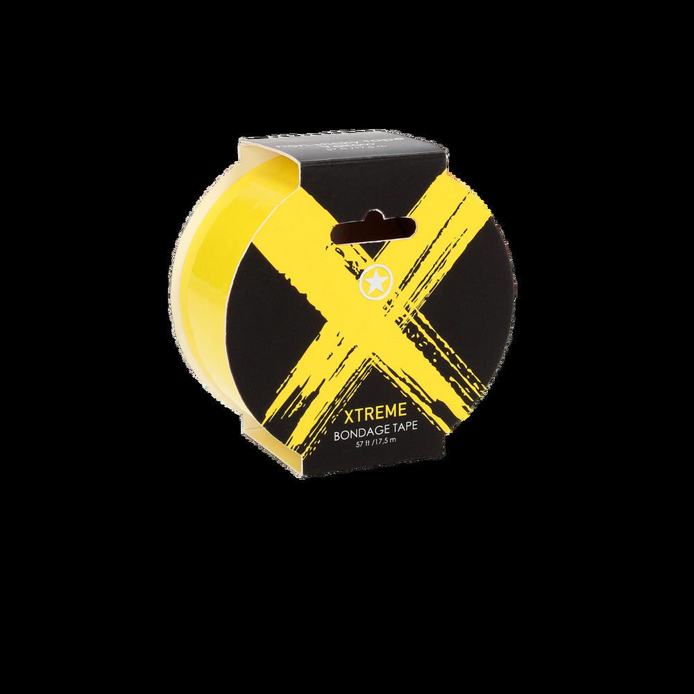 Cinta adhesiva Ouch Xtreme Bondage de 57 pies, color amarillo