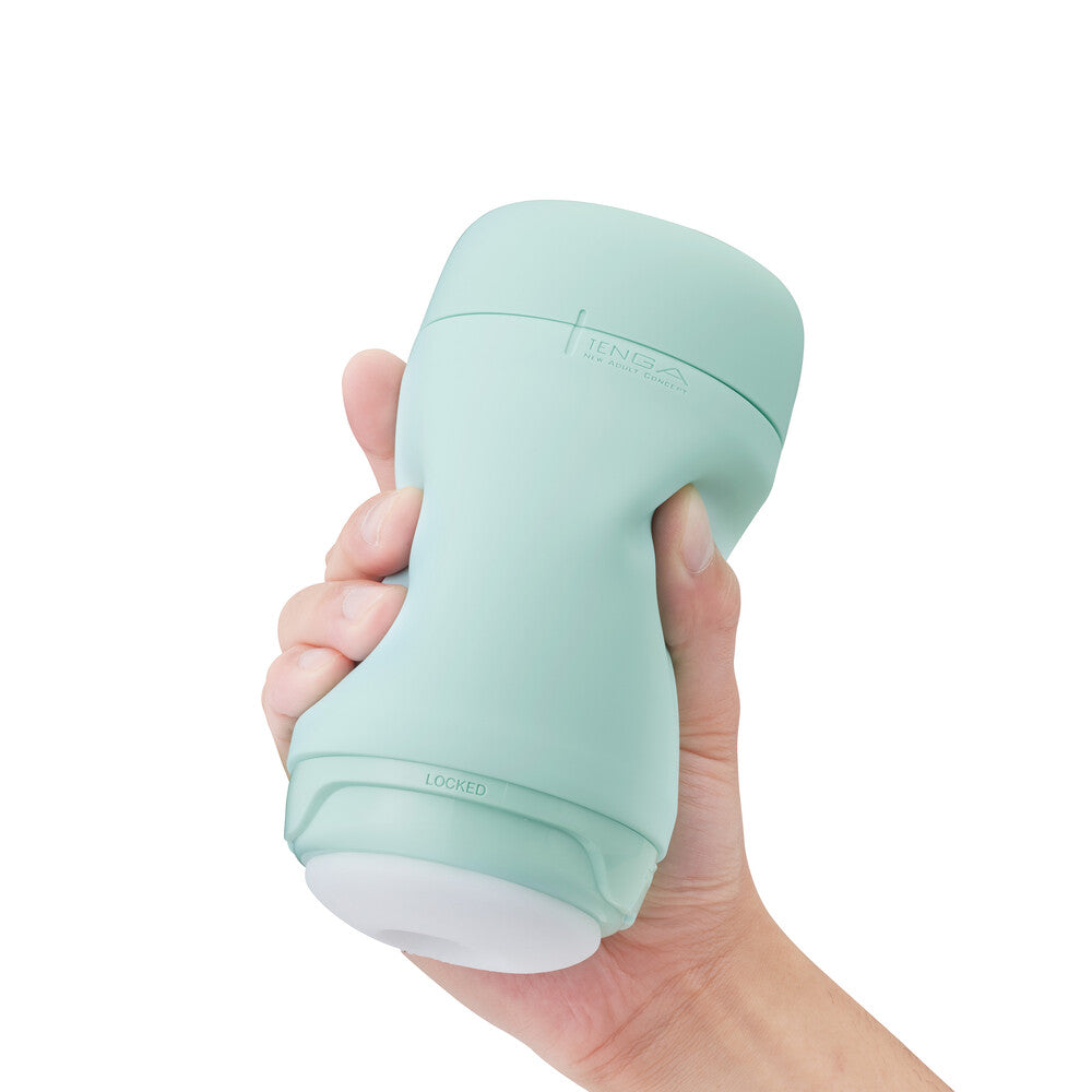 Masturbador Tenga Puffy Verde Menta