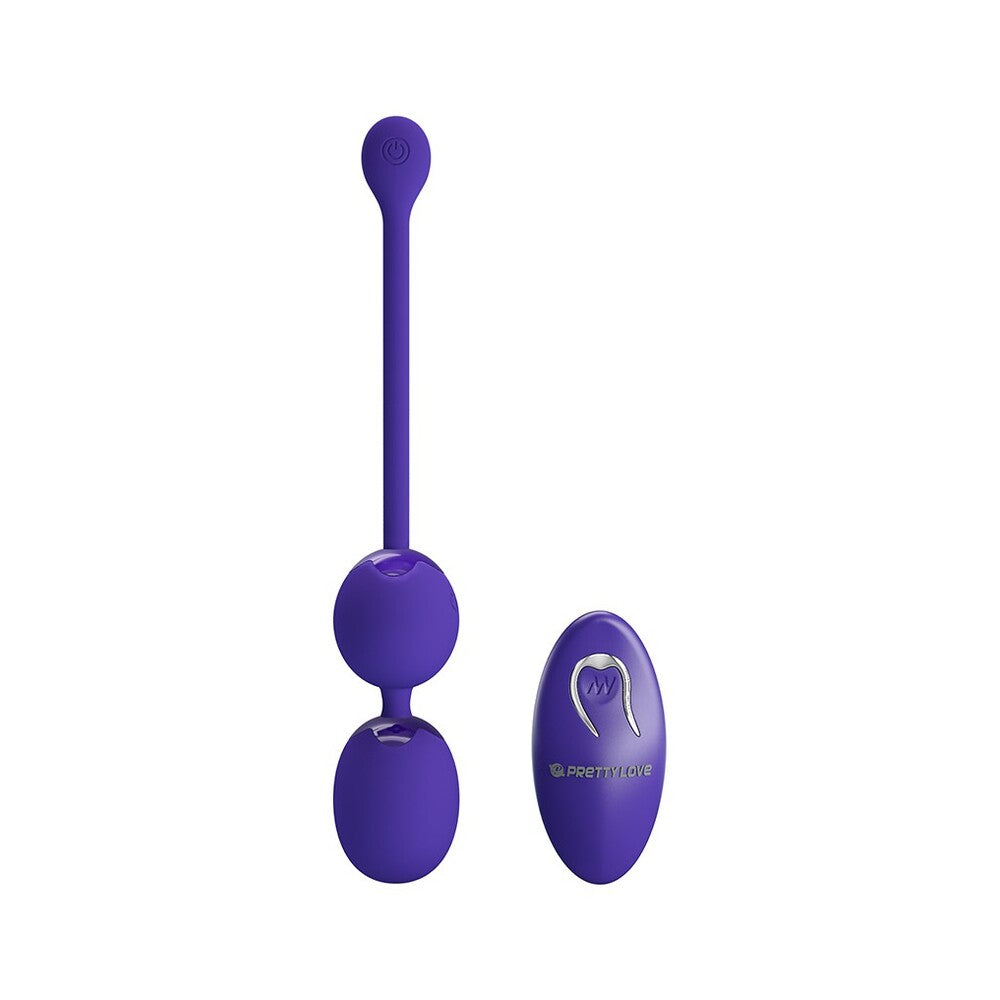 Bolas Kegel para jóvenes Pretty Love Willie con control remoto