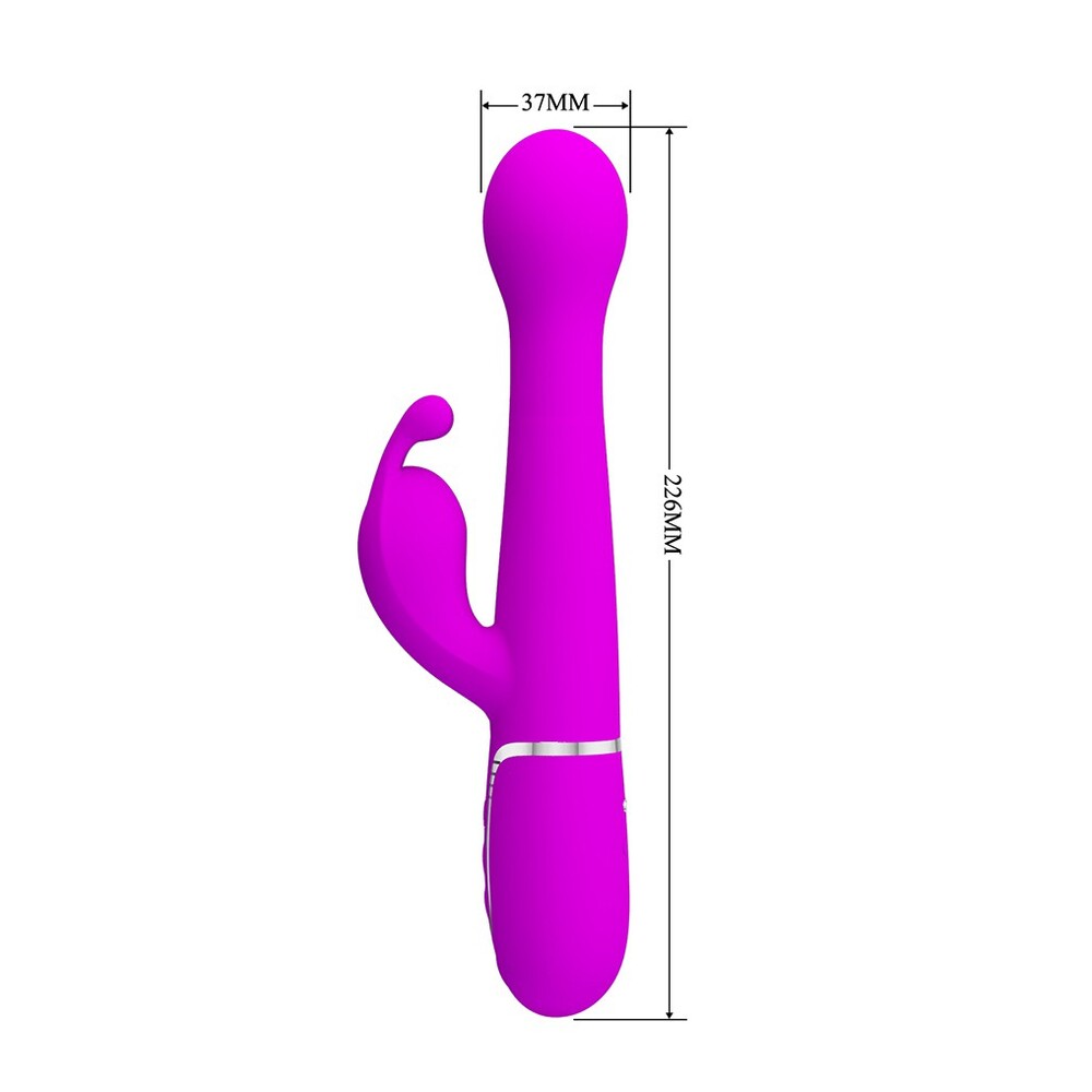 Vibrador de conejo recargable Pretty Love Dejon