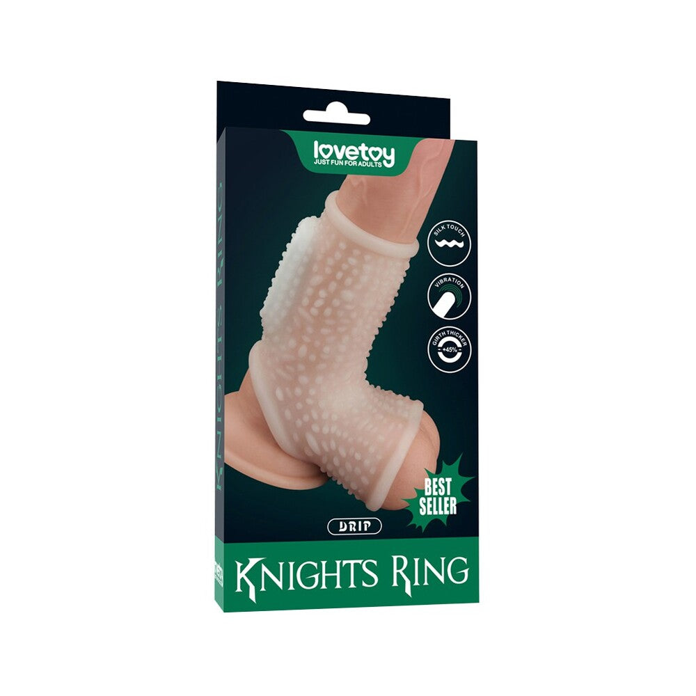 Funda vibradora para el pene Lovetoy Drip Knights Ring