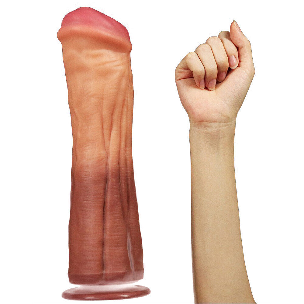 Cockring en silicone double couche de 12 pouces Lovetoy