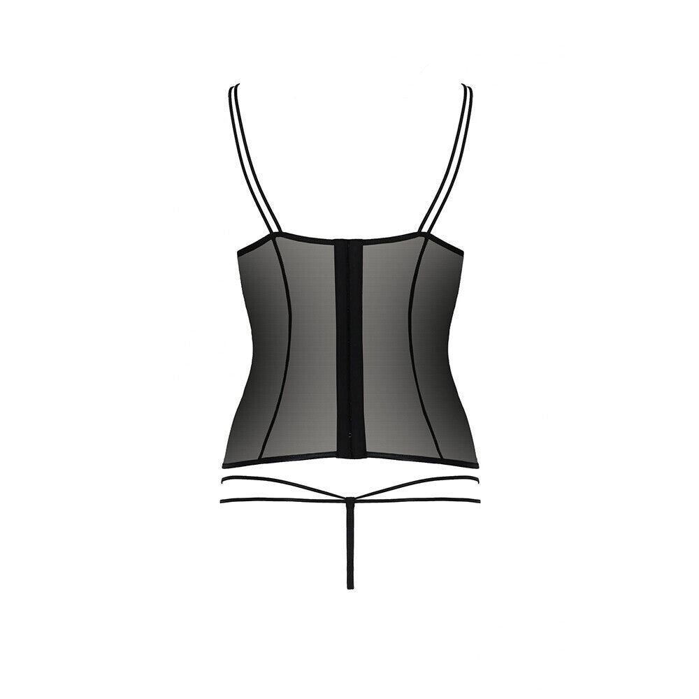 Corset Passion Midori Rouge et Noir