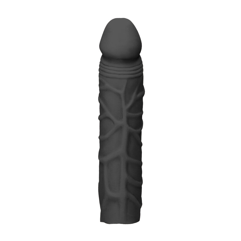 Funda para pene RealRock de 7 pulgadas, color negro