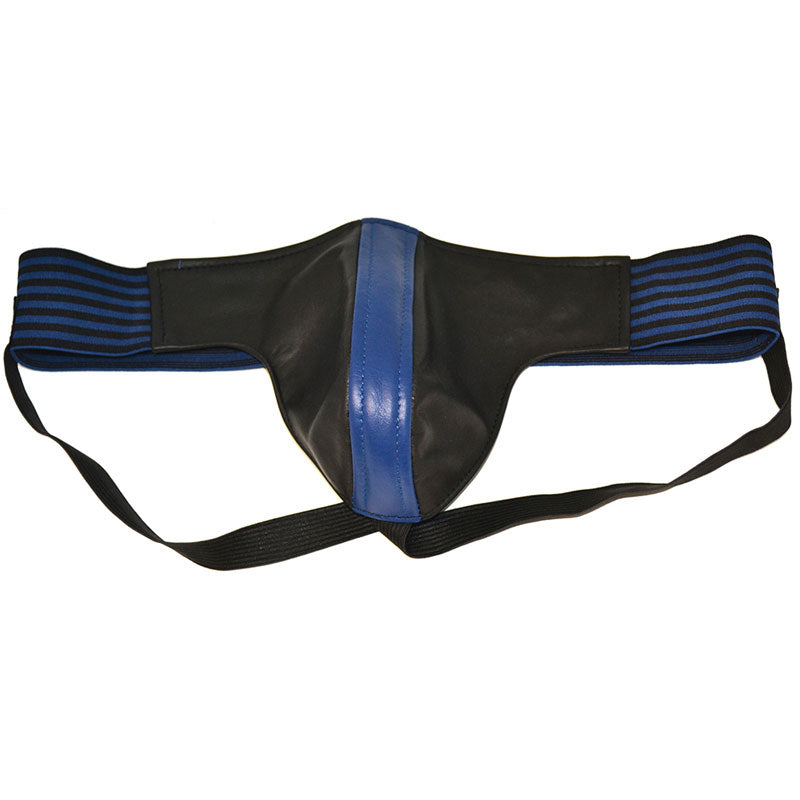 Jockstrap Rouge Garments noir et bleu