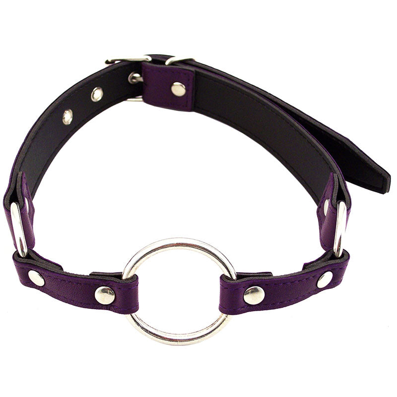 Rouge Garments O Ring Gag Violet