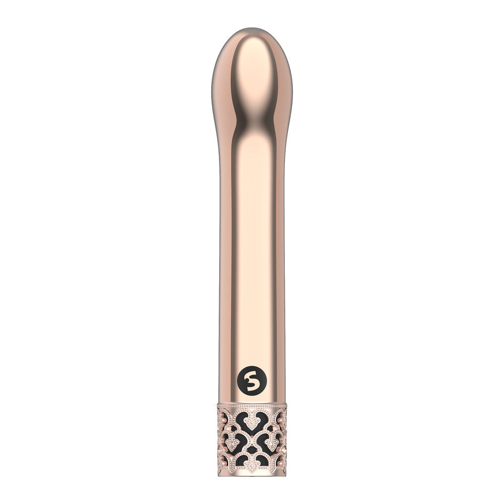 Royal Gems Jewel Balle rechargeable pour point G en or rose