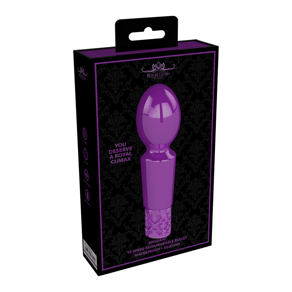 Royal Gems Brilliant Balle Rechargeable Violet