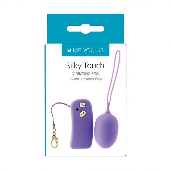 Oeuf vibrant télécommandé Me You Us Silky Touch