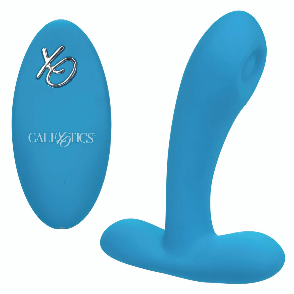 Vibrador pulsante de placer con control remoto