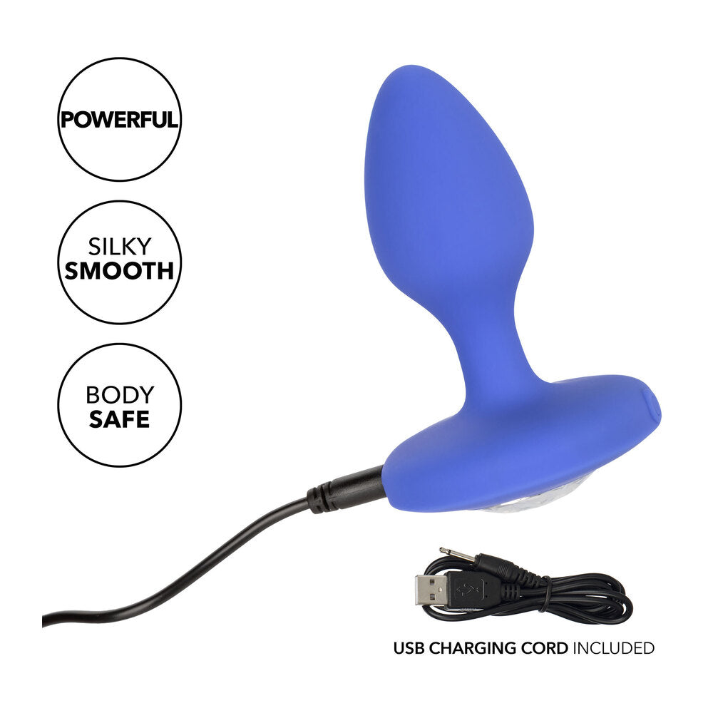 Cheeky Gems Plug anal vibrant rechargeable de taille moyenne