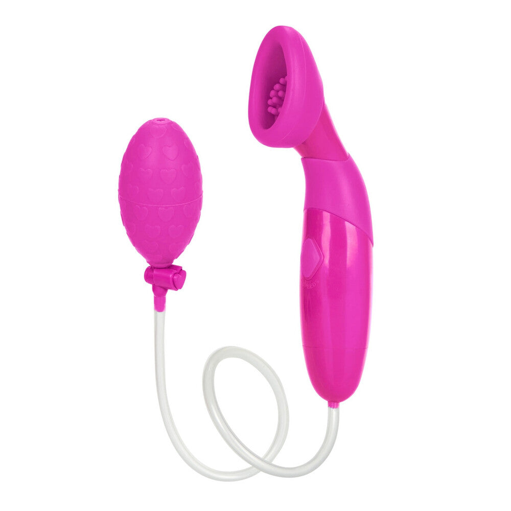 Pompe clitoridienne en silicone étanche rose