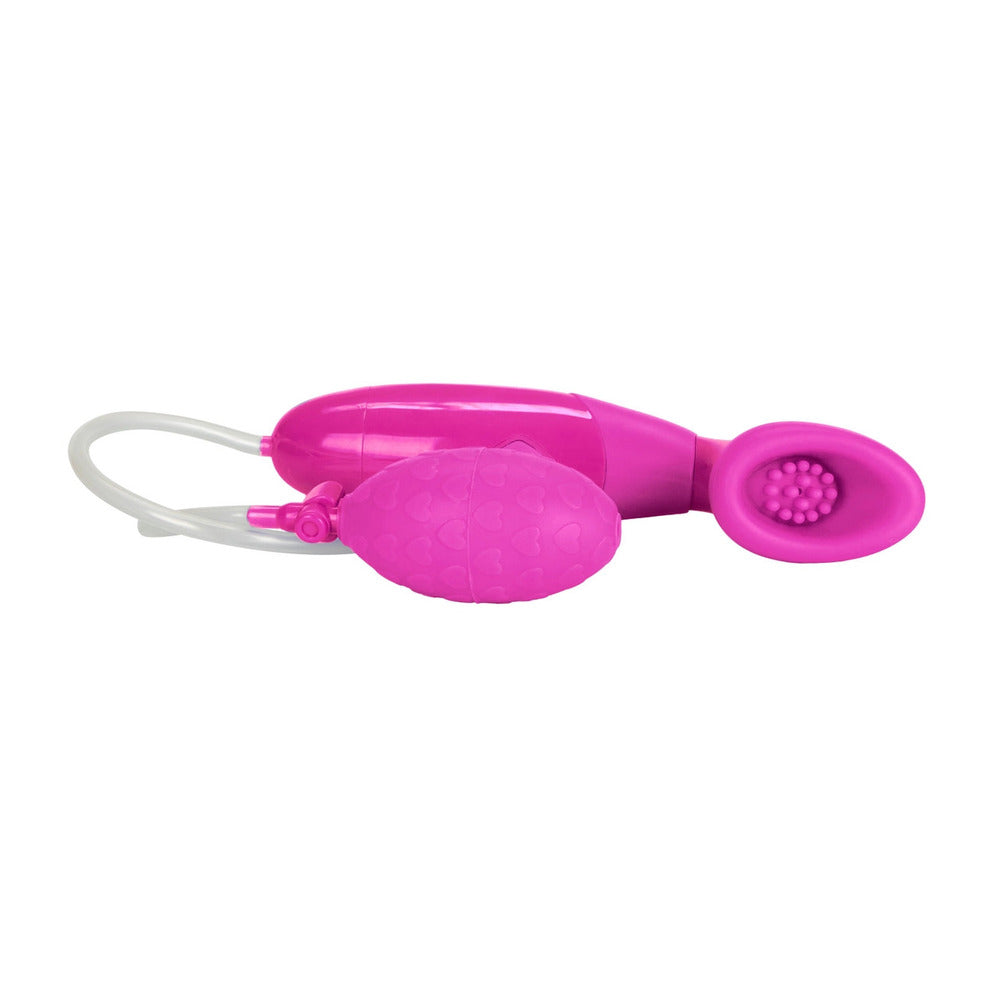 Pompe clitoridienne en silicone étanche rose