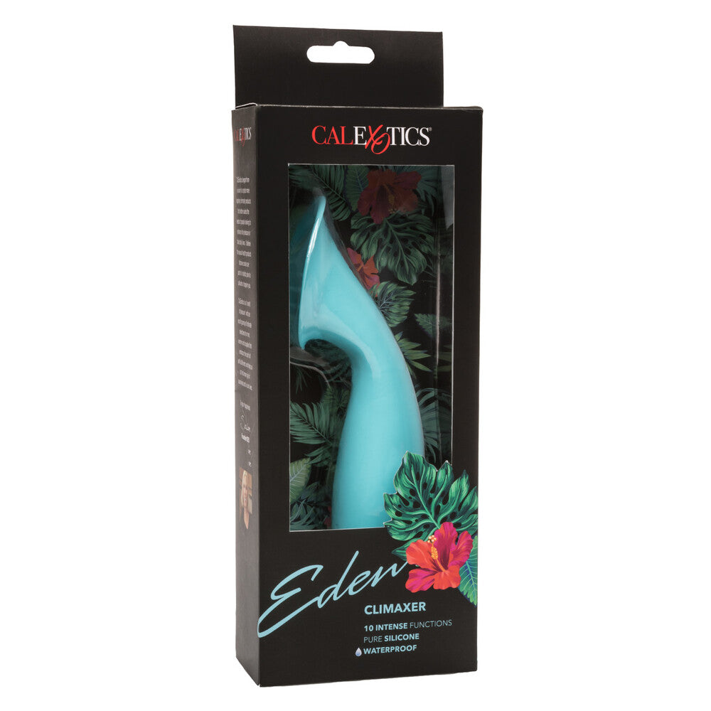 Vibrador de silicona para clítoris Eden Climaxer, resistente al agua, 6,25 pulgadas