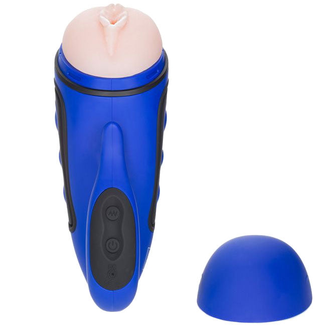 Masturbateur rechargeable Apollo Alpha Stroker 2 bleu