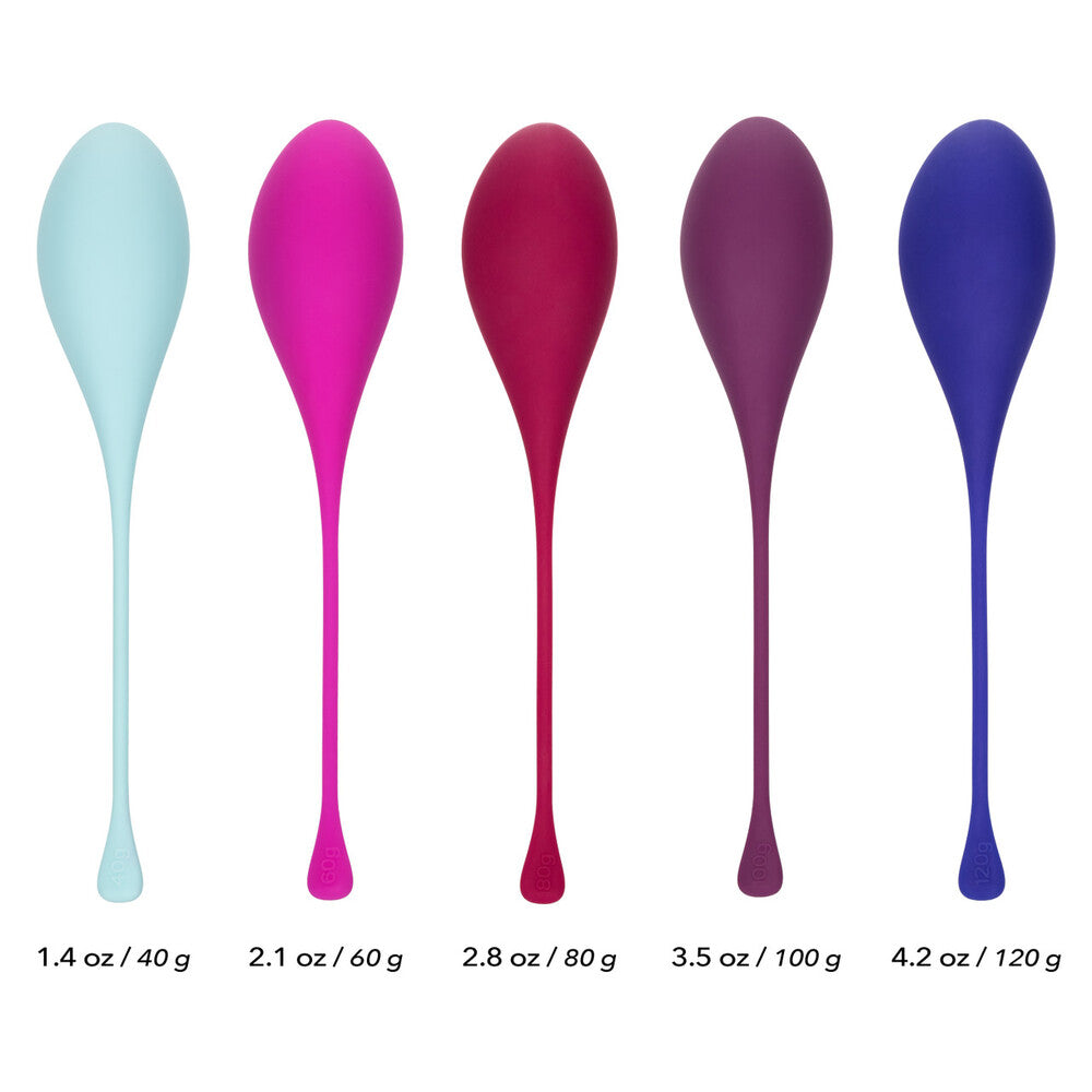 Set de 5 piezas para ejercicios de Kegel para tonificar y apretar