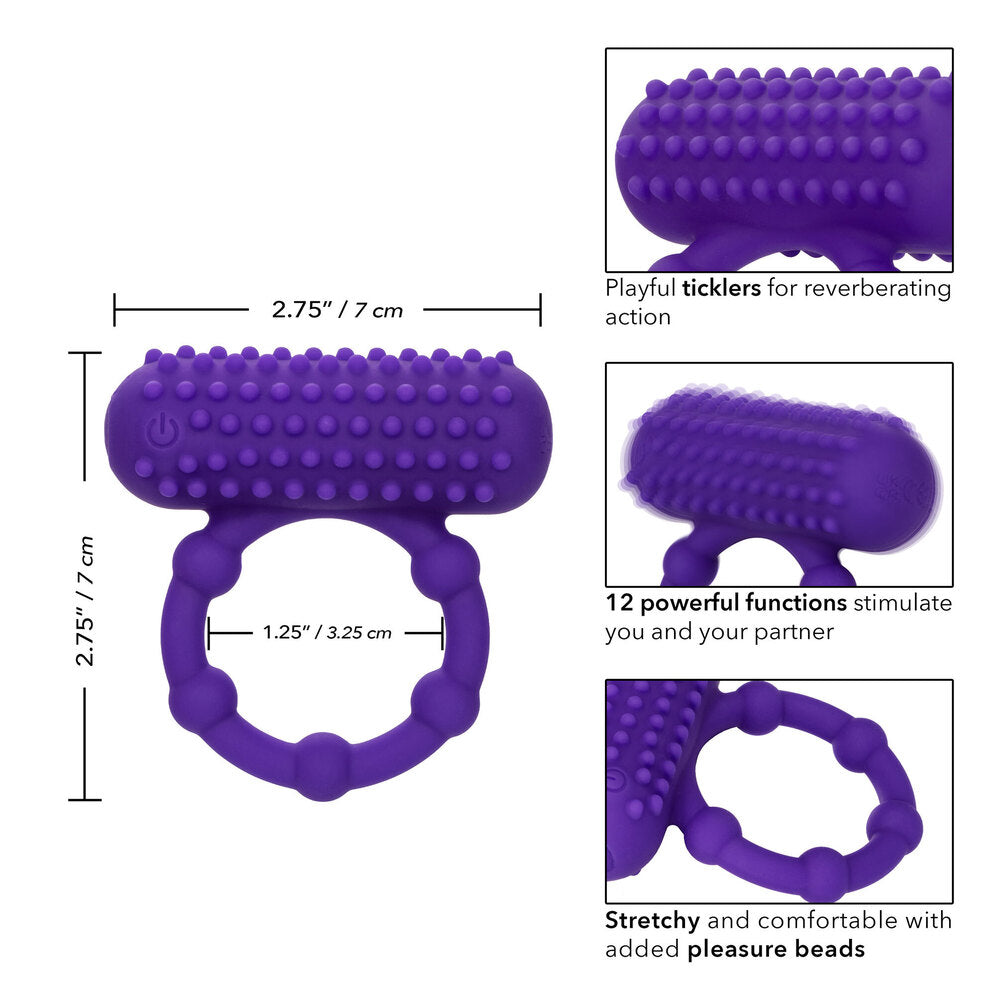 Anneau pénien rechargeable Maximus à 5 billes