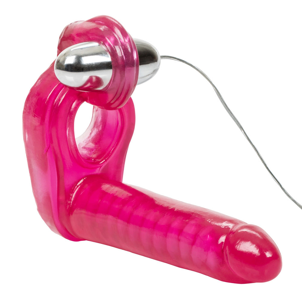 Anillo vibrador para el pene Ultimate Triple Stimulator con pene