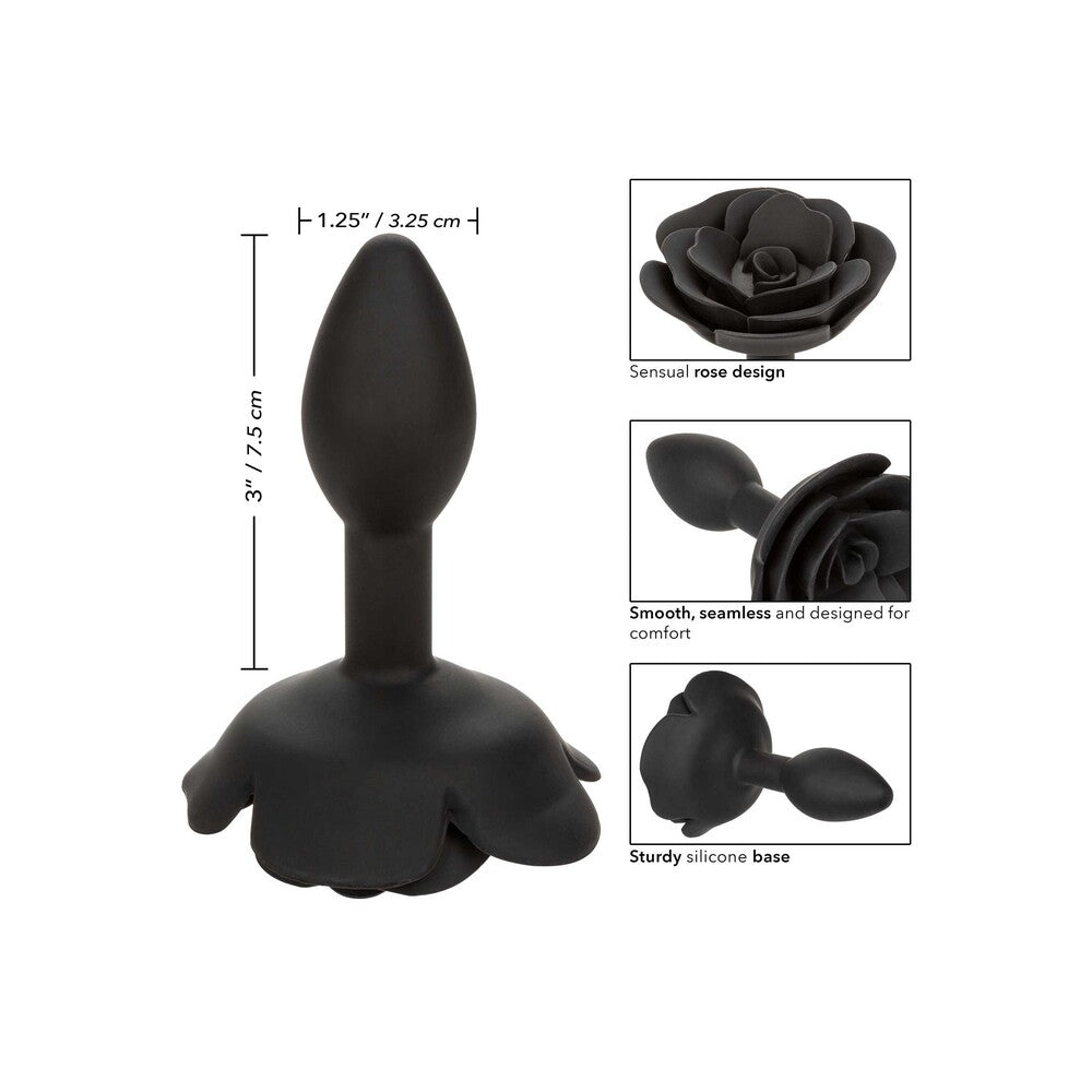 Tapón anal pequeño Forbidden Rose de CalExotics