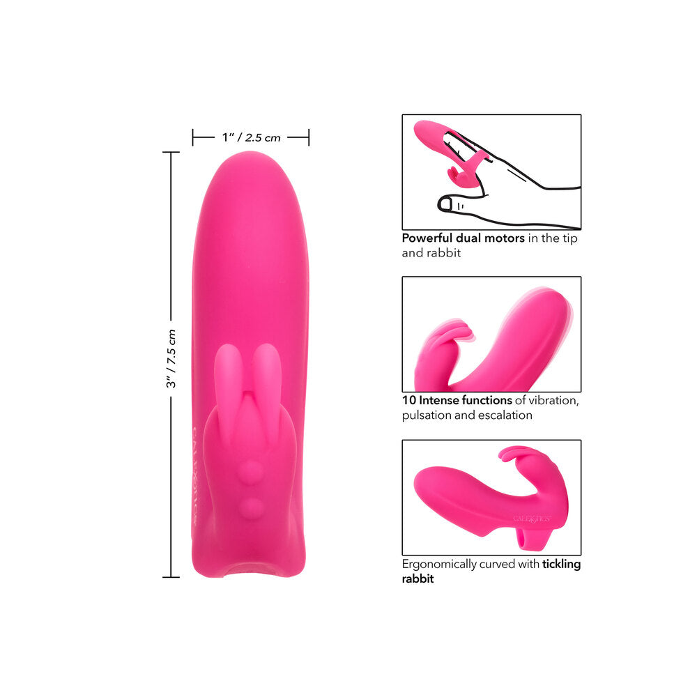 Vibrador de dedos de conejo Marvelous Pleaser