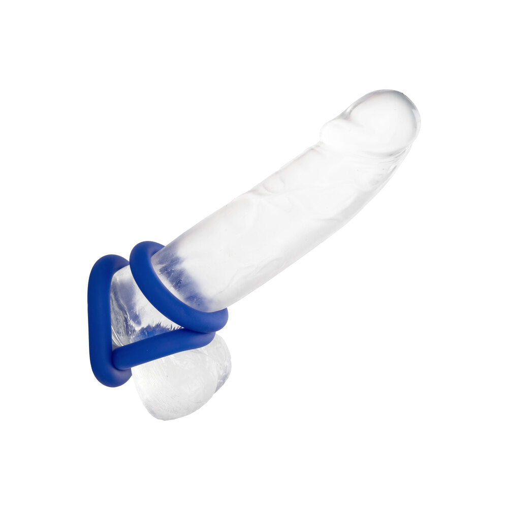 Juego de anillos universales para el pene Admiral azul