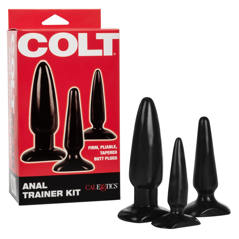 Kit d'entraînement anal COLT avec plugs anaux