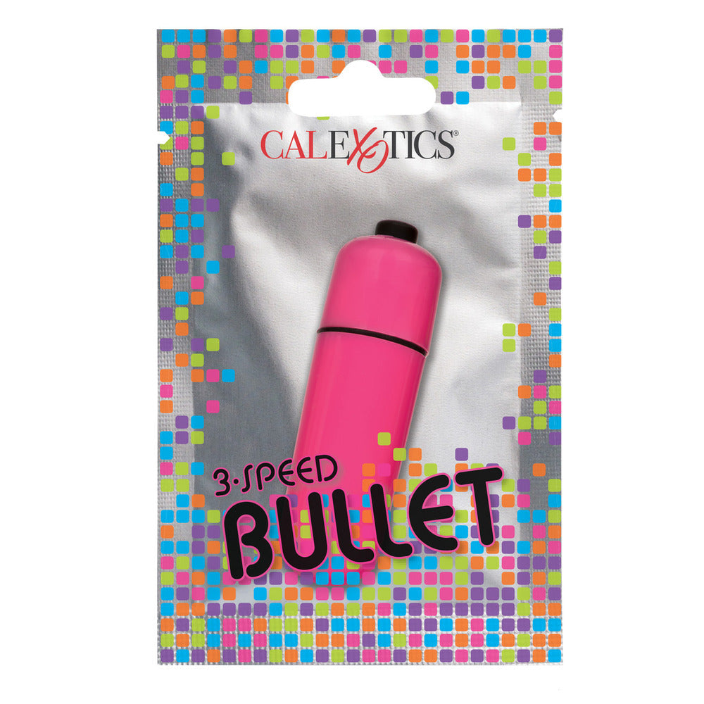 Pack de 3 vibromasseurs Bullet à 3 vitesses, rose