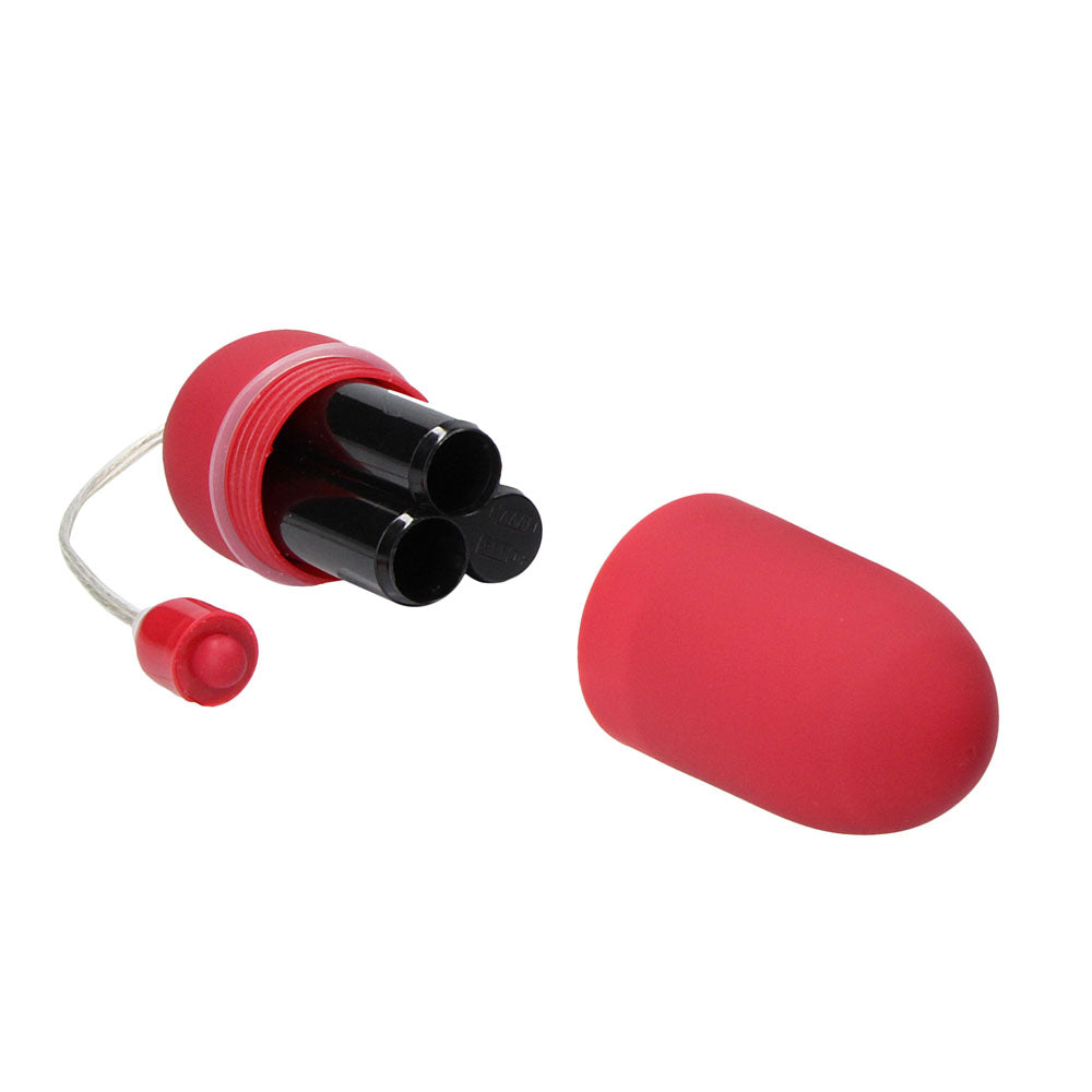 Huevo vibrador 10 velocidades rojo